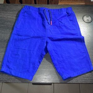 BURBERRY Kids Brilliant Blue Trousers(little Kids/Big Kids)